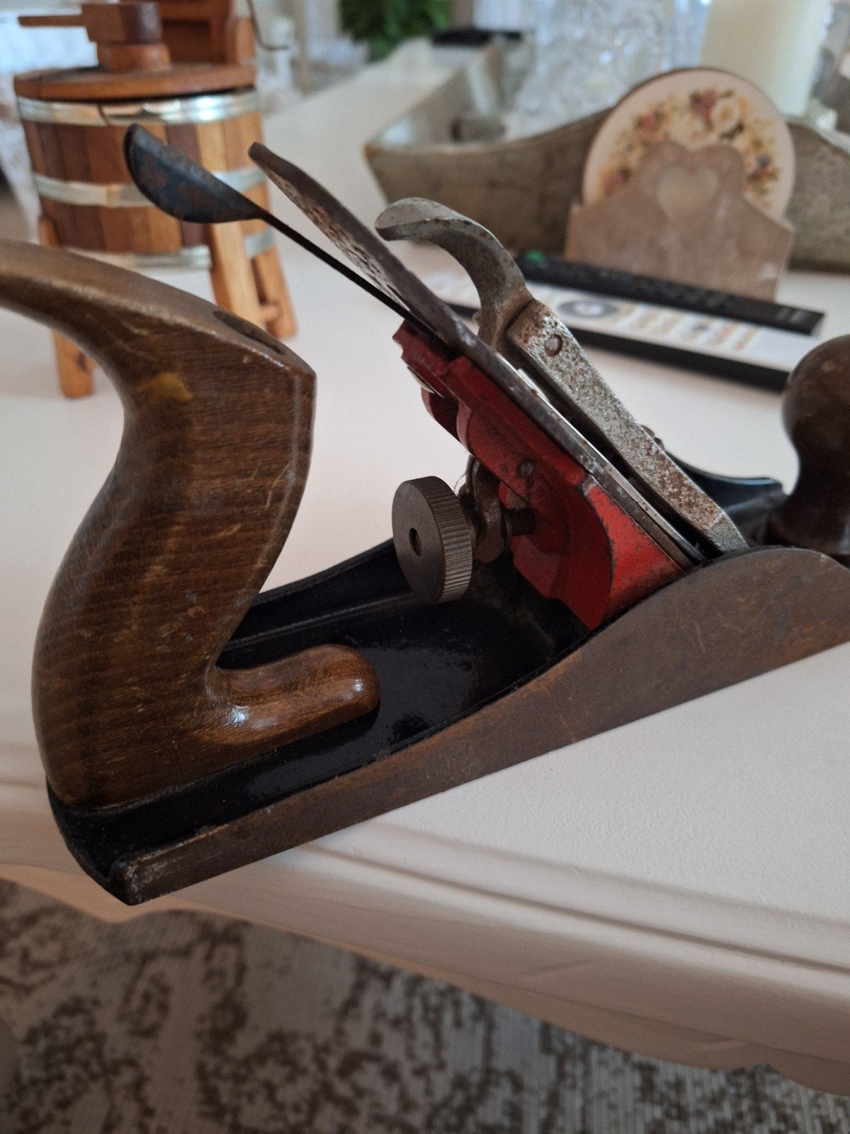 Vintage Blokschaaf - Houten Handgereedschap, Ophalen of Verzenden