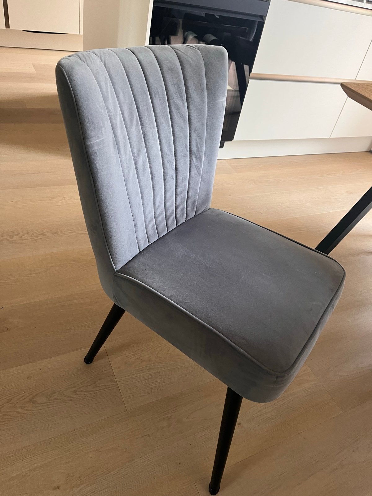 6 Goossens eetkamerstoelen van Goossens, Ophalen, Gebruikt, Vijf, Zes of meer stoelen, Stof