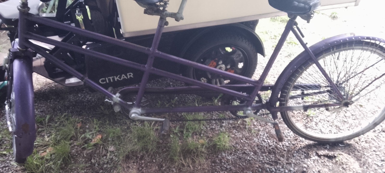 Antieke tandemfiets - fietst goed 65€, 53 tot 57 cm, Minder dan 10 versnellingen, Gebruikt, Onbekend
