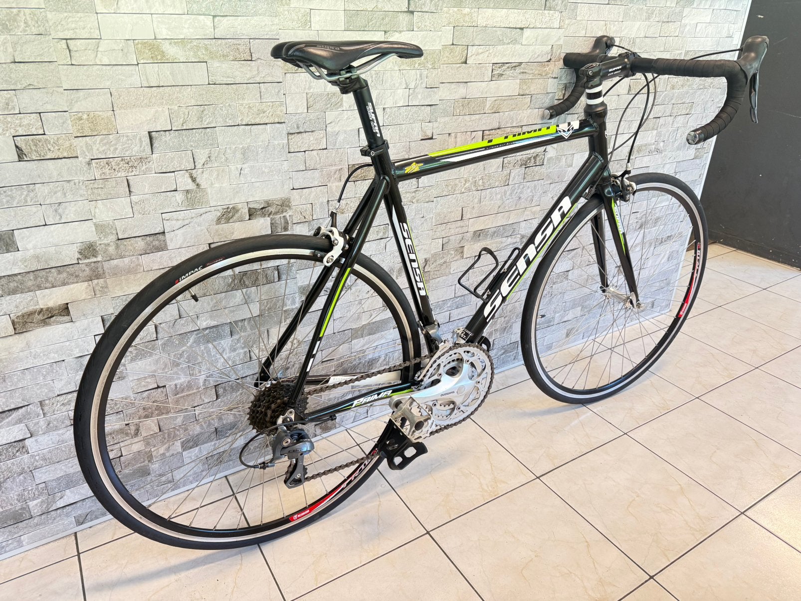 NIEUWSTAAT Racefiets Sensa Prima H57cm. V 3x8, Heren, Aluminium, Zo goed als nieuw, 57 tot 61 cm
