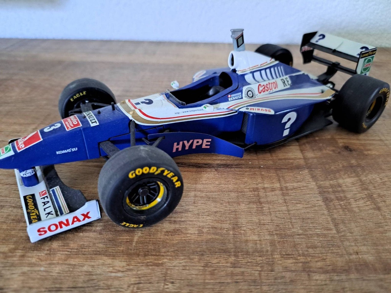 Dit is een 1/18 schaalmodel van de Williams Renault FW19,, Ophalen of Verzenden, Overige merken