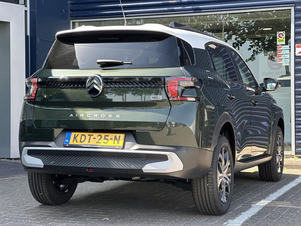 Citroen C3 Aircross 1.2 Turbo 100pk Plus 7p. | Comfort Stoel, Voorwielaandrijving, 12 maanden, Euro 6, 1199 cc