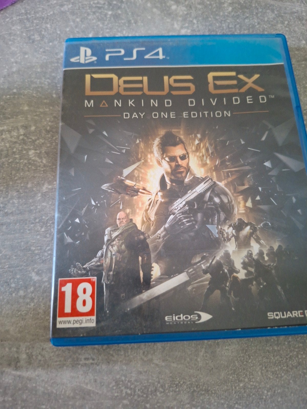 Deus Ex, 1 speler, Ophalen, Gebruikt, Vanaf 18 jaar