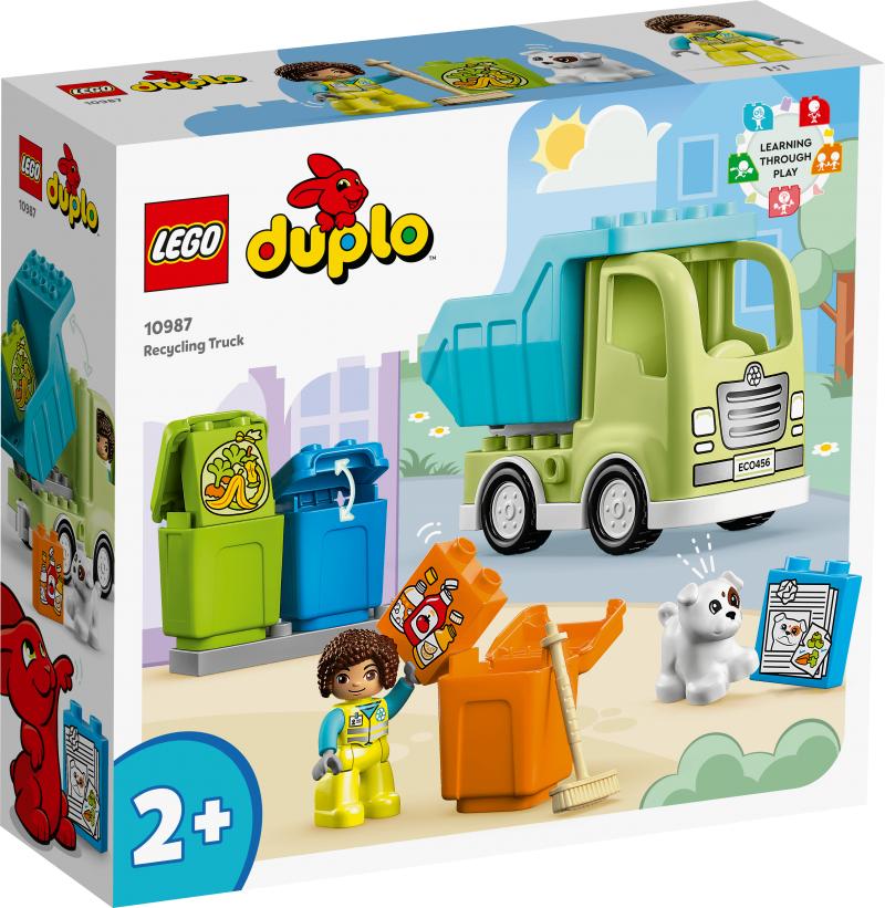 Lego Duplo 10987 Vuilniswagen NIEUW, Lego, Nieuw, Ophalen of Verzenden, Duplo