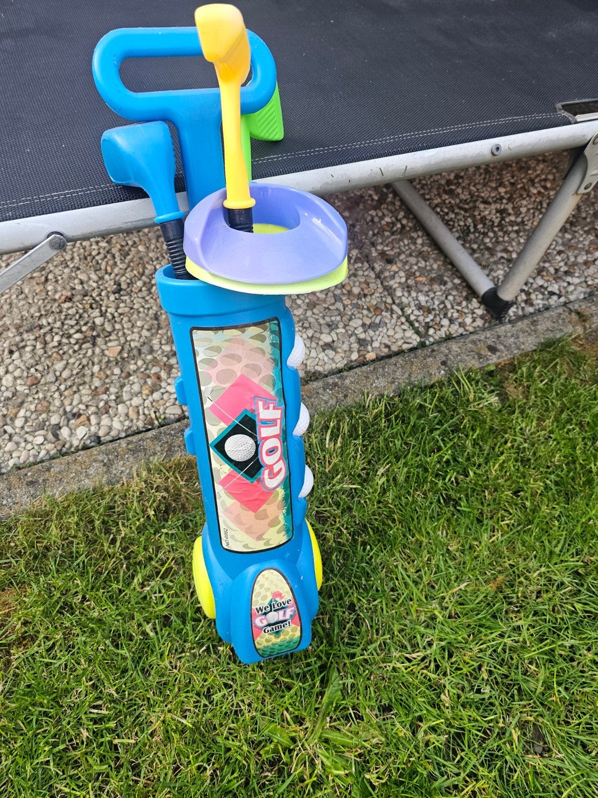 Kinder Golf Set - Speelgoed Golfclub met Trolley, Kinderen en Baby's, Speelgoed | Overig, Ophalen of Verzenden, Gebruikt, Jongen of Meisje