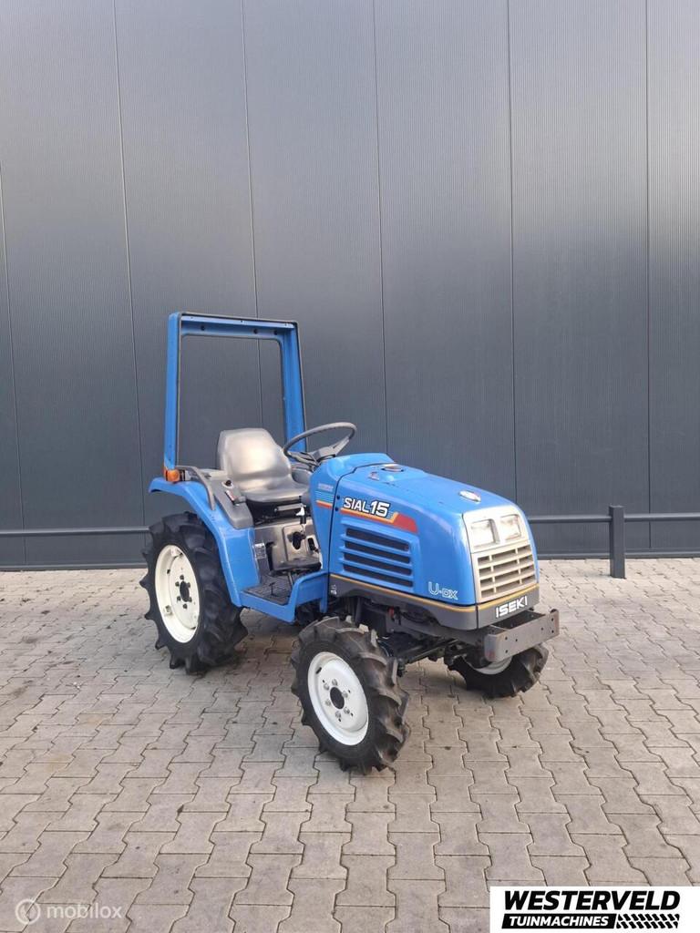 Gebruikte Iseki Sial 15 mini tractor 15Pk 4wd, Zakelijke goederen, Agrarisch | Tractoren, Overige merken, Gebruikt, Info@westerveldtuinmachines.nl