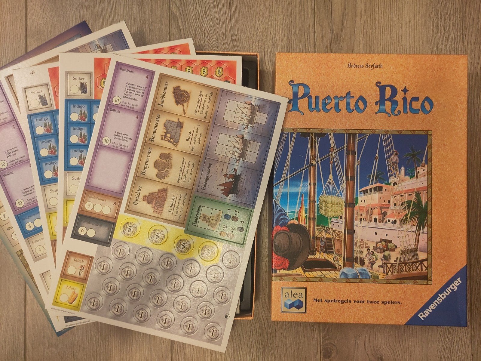 Nieuw! Puerto Rico - Ravensburger, Vijf spelers of meer, Ophalen of Verzenden, Nieuw, Alea/Ravensburger