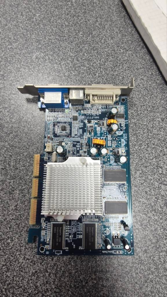 Geforce FX5200 AGP Videokaart 128mb -  grafische kaart, Ophalen of Verzenden, Gebruikt
