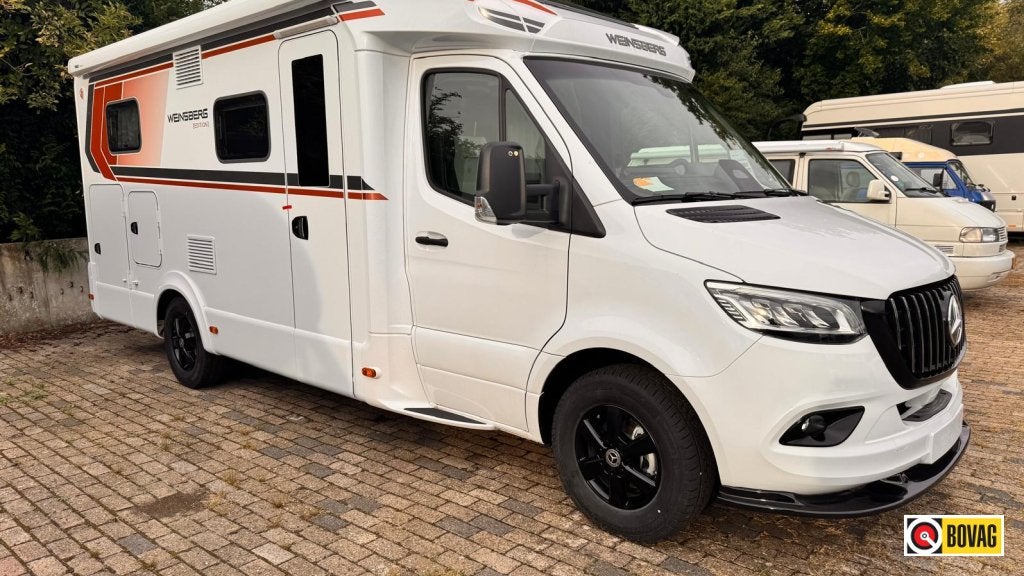 Mercedes Benz Weinsberg Pepper 640 MEG MBUX tv sat zonnepane, Caravans en Kamperen, Automaat, Weinsberg, Ringverwarming, Tot en met 2