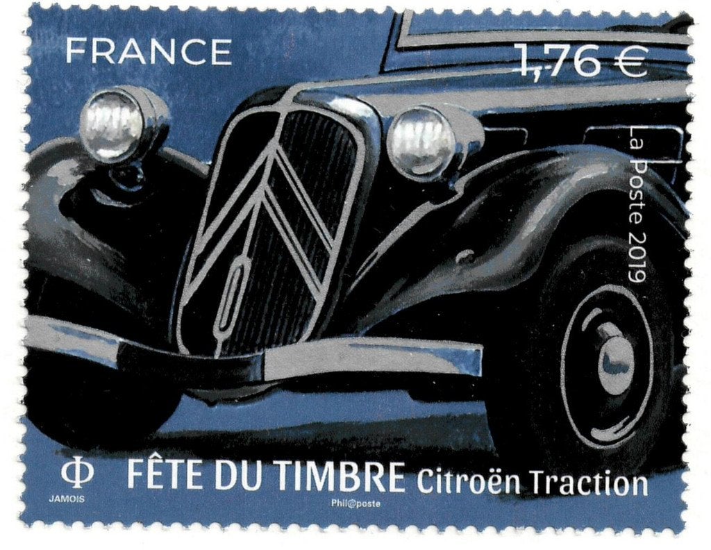 Jaar 2019 Yv 5303 Fête du Timbre. Citroen Traction cabriolet, Ophalen of Verzenden, Postfris