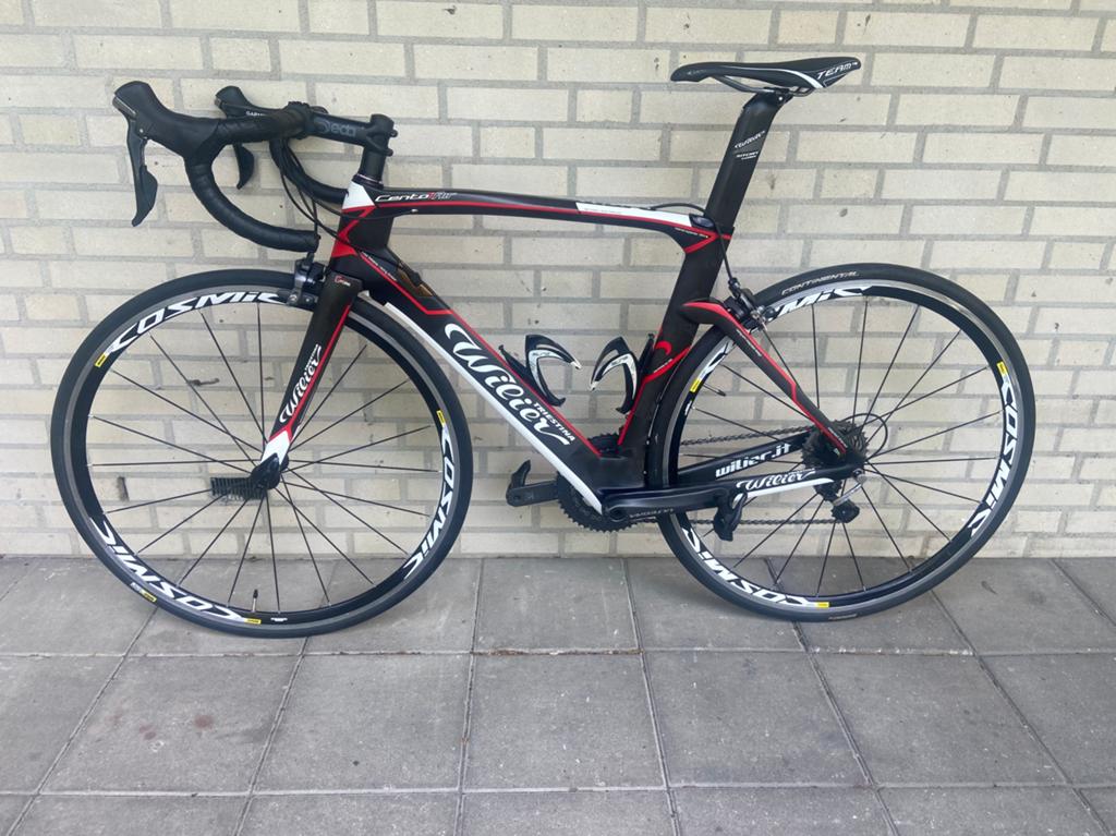 Wilier Cento Air full carbon maat 52, Gebruikt, Carbon, 49 tot 53 cm, Meer dan 20 versnellingen