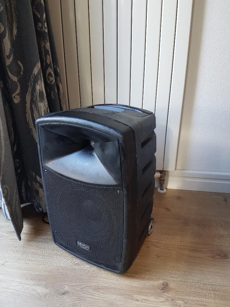 Mobiel geluidssysteem Denon Envoi speaker, Gebruikt, Minder dan 60 watt, Front, Rear of Stereo speakers, Ophalen
