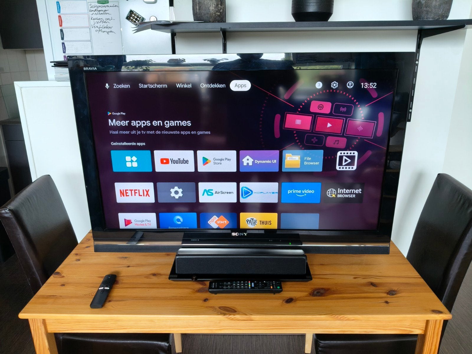 Sony Bravia KDL-40W5500 LCD TV - 40 inch Full HD - Smart TV, Ophalen, Gebruikt, 50 Hz, LCD