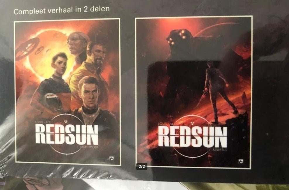 Mijn broer mijn zus 2x redsun w1, Eén stripboek, Ophalen of Verzenden, Zo goed als nieuw