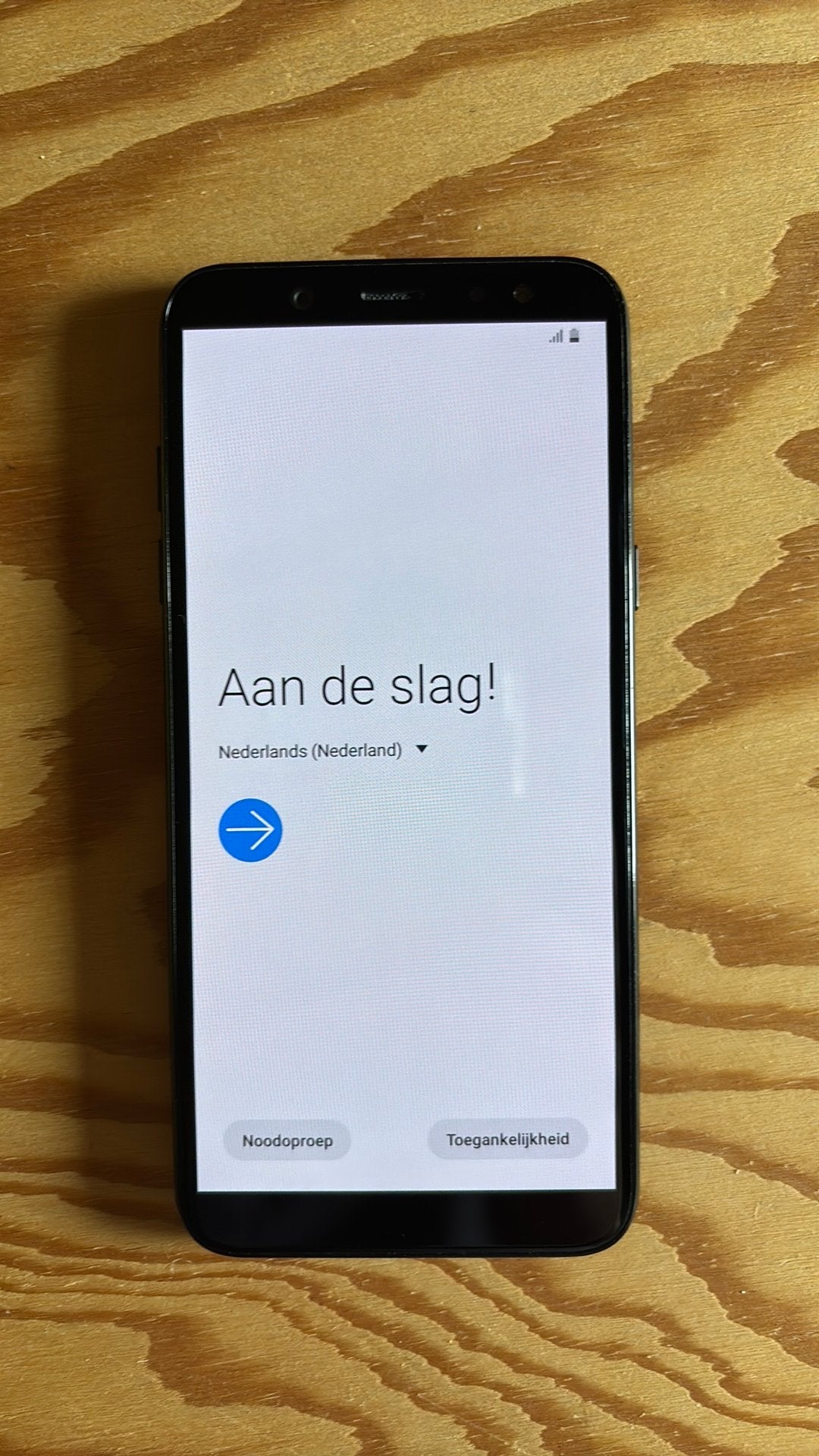 Samsung galaxy A6 32Gb, Telecommunicatie, Mobiele telefoons | Samsung, Ophalen, Zwart, 32 GB, Zo goed als nieuw