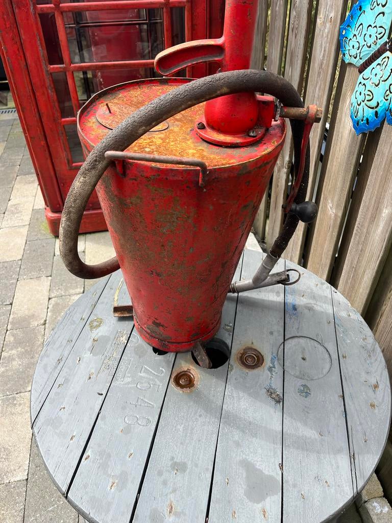Vintage Cardanoliepomp - Decoratief Garage Item, Ophalen of Verzenden