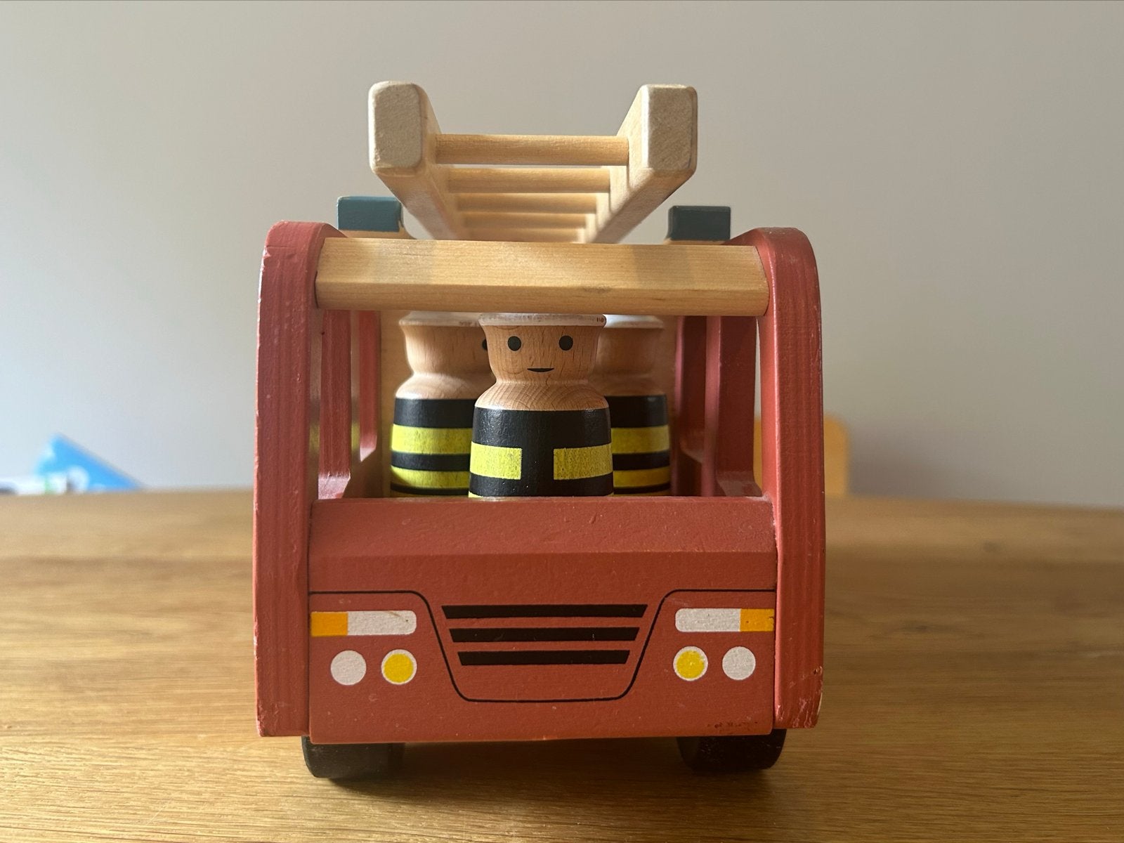Houten Brandweerwagen, Ophalen of Verzenden, Gebruikt, Jongen of Meisje