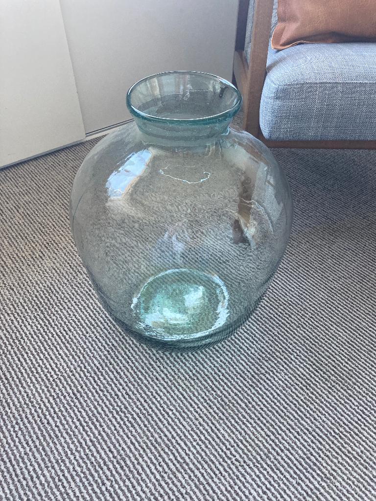 Bol vaas, Ophalen, Overige kleuren, Minder dan 50 cm, Glas