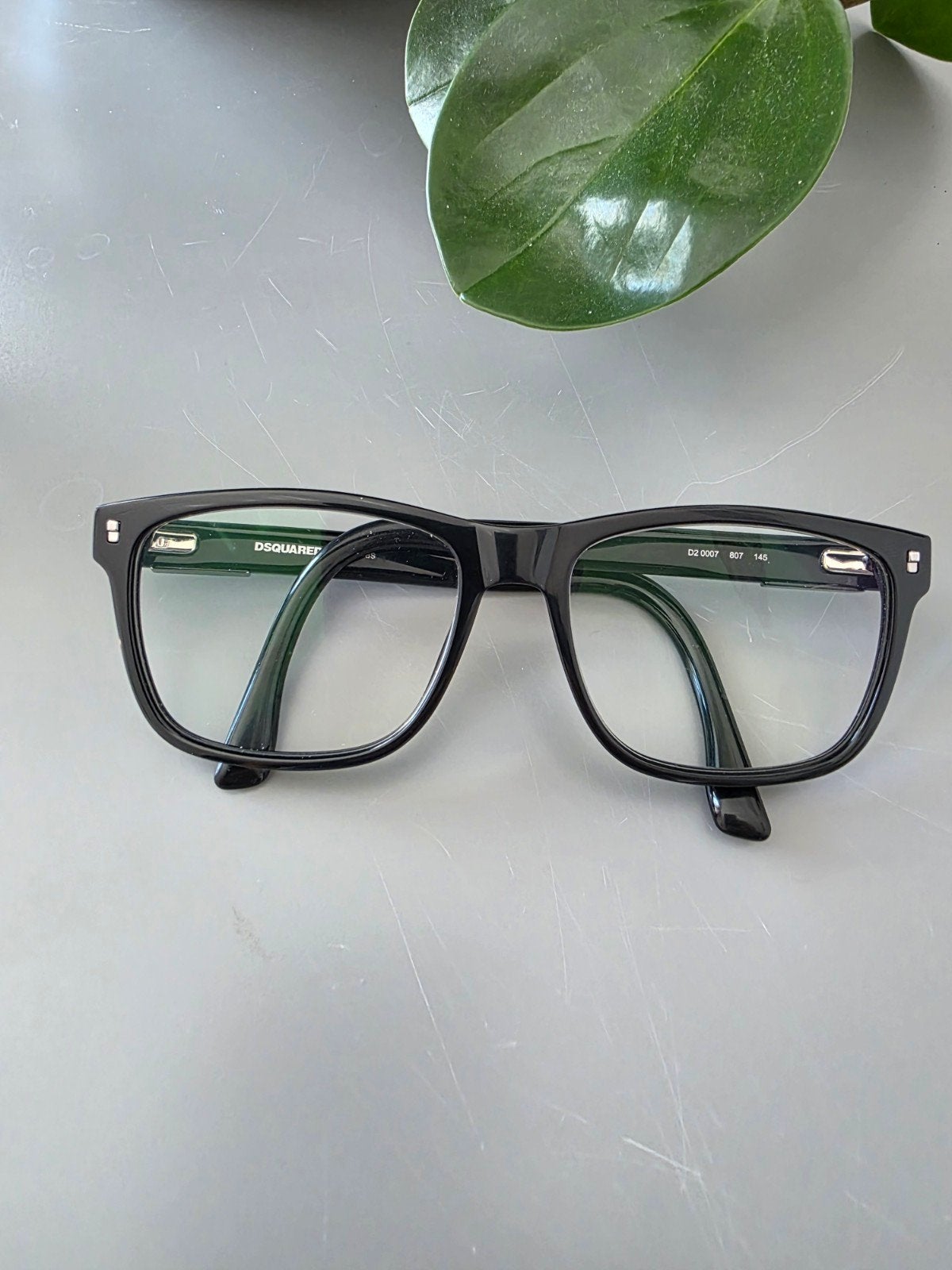 Dsquared2 bril - Zwart montuur, Sieraden, Tassen en Uiterlijk, Overige merken, Zwart, Ophalen of Verzenden, Zo goed als nieuw