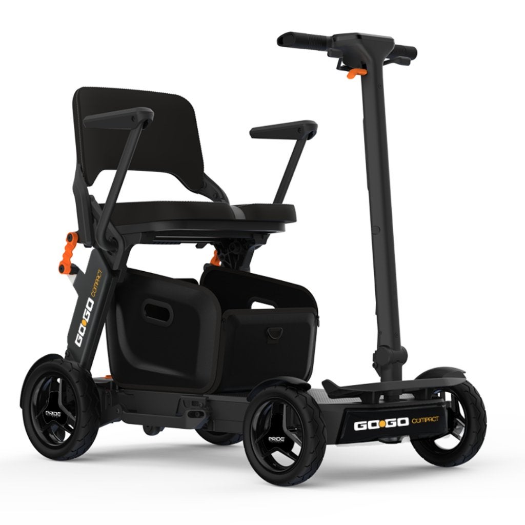 Gogo compact opvouwbare scootmobiel *NIEUW* 2 jaar garantie, Diversen, Ophalen, 10 km/u of minder, Pride, 16 t/m 25 km