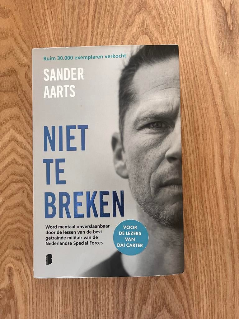 Niet Te Breken - Sander Aarts (Boek), Ophalen of Verzenden, Zo goed als nieuw