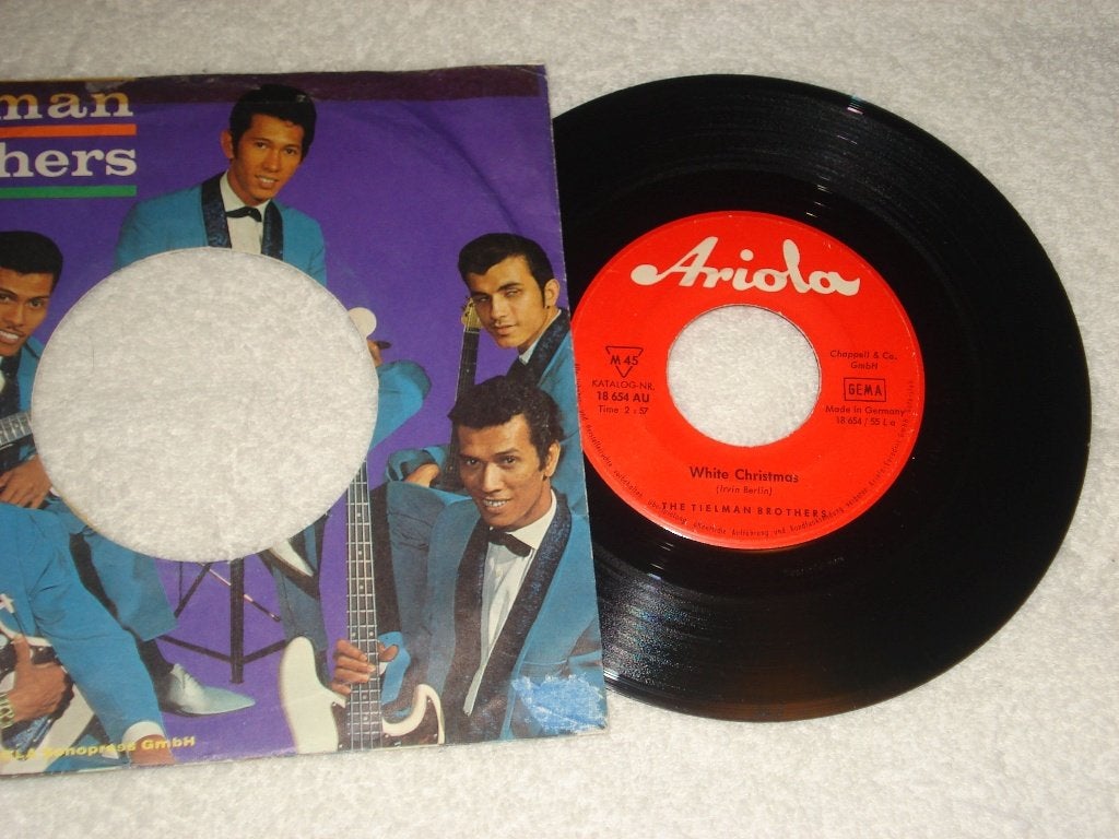 Tielman Brothers  White Christmas     Kerst Orgineel, Cd's en Dvd's, Fotohoes, Ophalen of Verzenden, Zo goed als nieuw