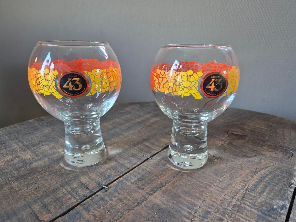 Licor 43 glas, Verzamelen, Glas en Borrelglaasjes, Ophalen of Verzenden