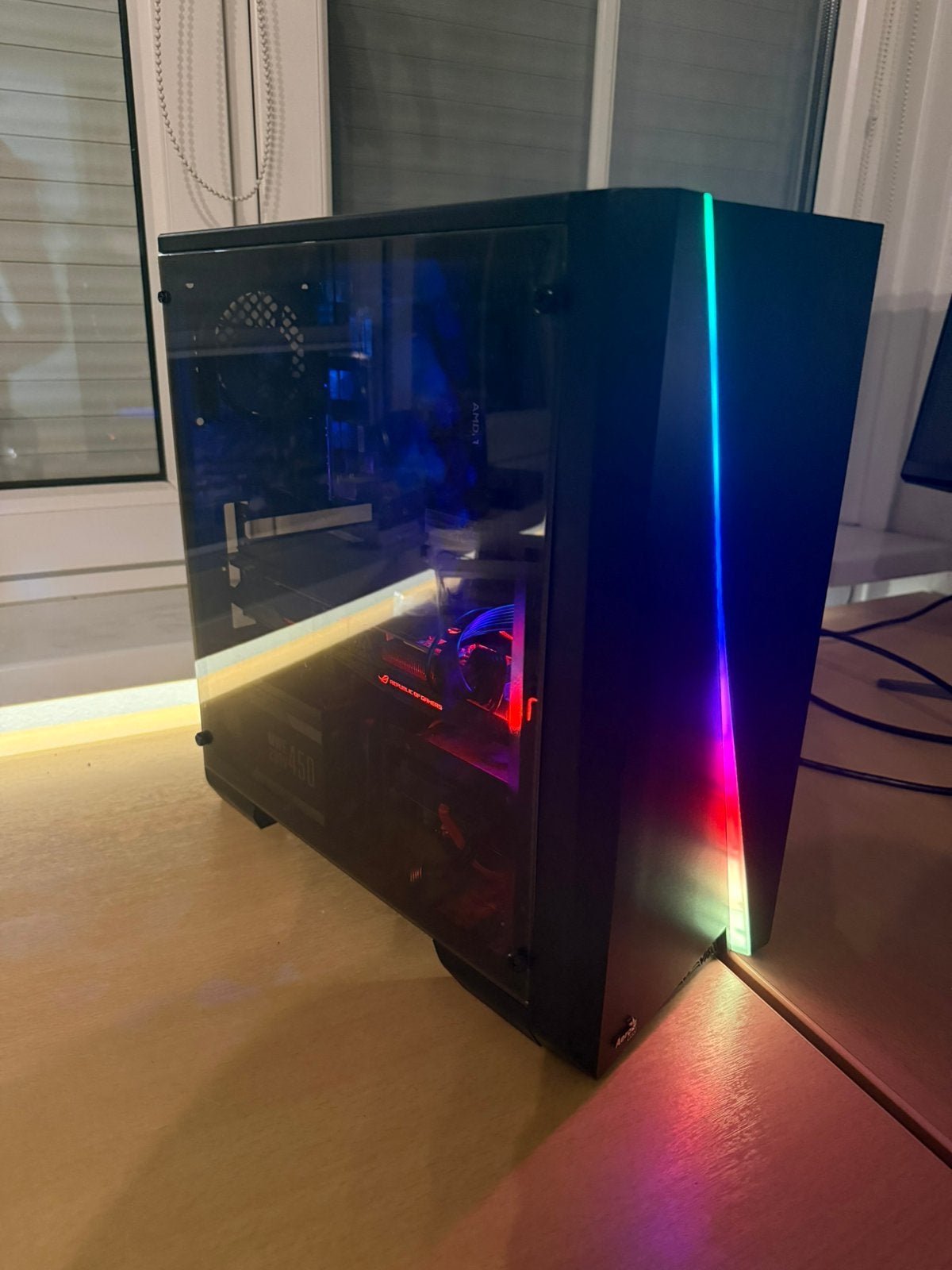 Mid-End Game Pc / Ryzen 5 / STRIX GTX 1080 8GB / 2TB Opslag, Virtual Reality, Ophalen of Verzenden, Zo goed als nieuw, SSD