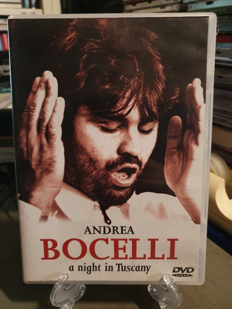 Andrea Bocelli - A Night in Tuscany slidepack DVD, Alle leeftijden, Ophalen, Zo goed als nieuw