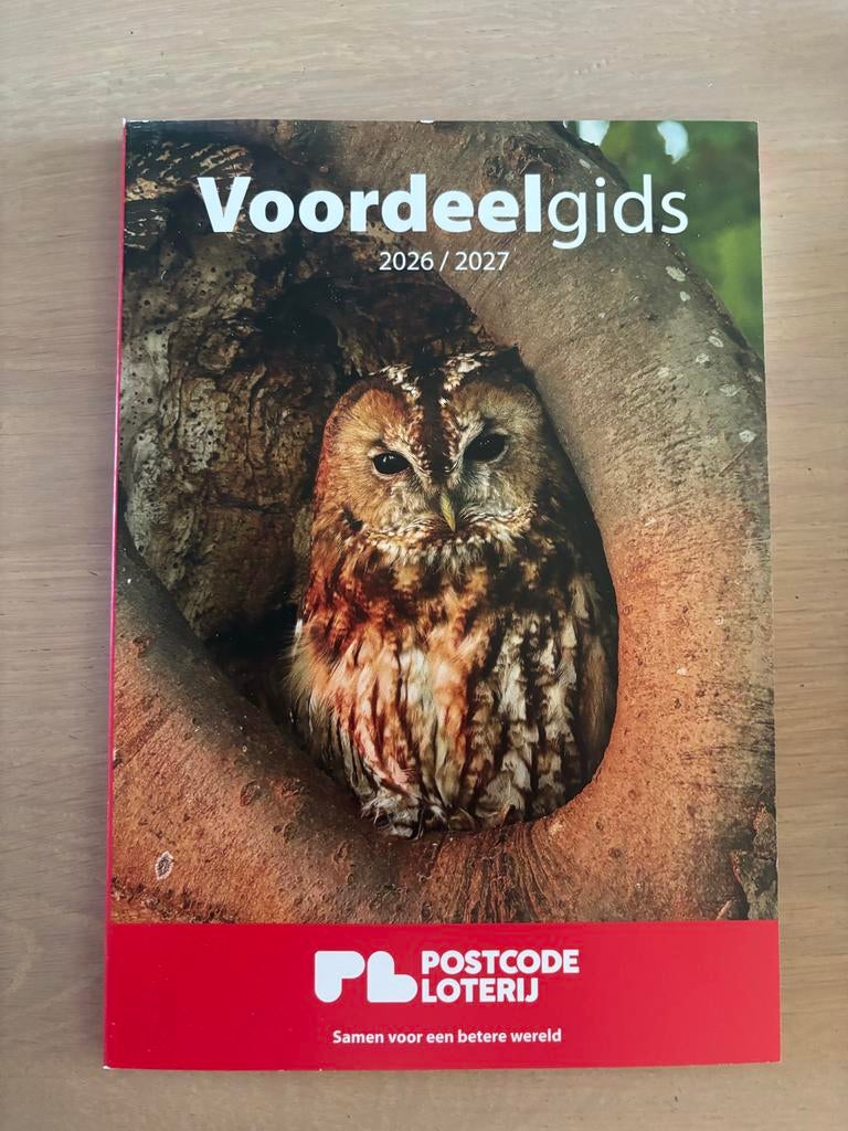 Postcodeloterij voordeelgids 2026 / 2027, Tickets en Kaartjes, Drie personen of meer, Kortingsbon
