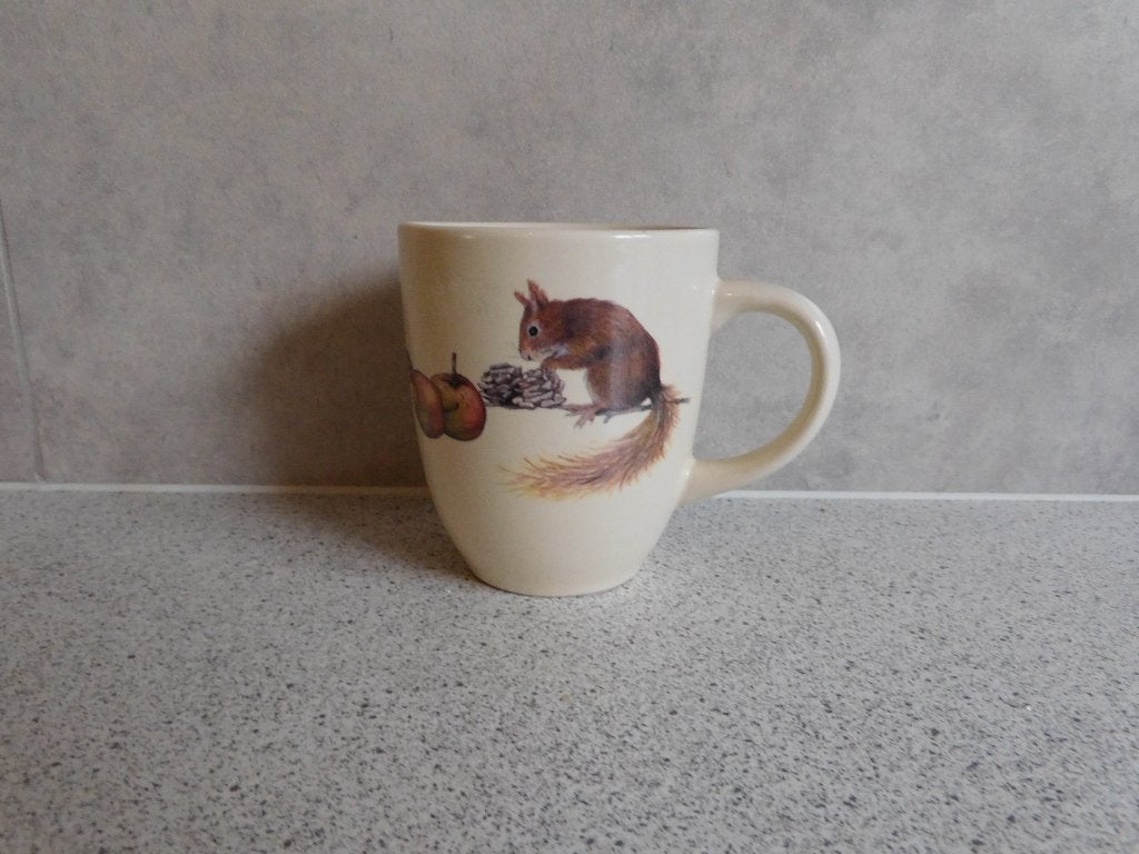 Mok 9,5x8,5 cm. Eekhoorn JET by ter Steege, Ophalen of Verzenden, Zo goed als nieuw, Overige stijlen, Kop(pen) en/of Schotel(s)