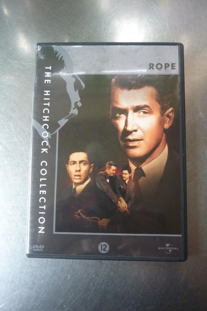 Rope (Hitchcock), Cd's en Dvd's, Dvd's | Filmhuis, Zo goed als nieuw, Overige gebieden, Vanaf 12 jaar, Ophalen of Verzenden
