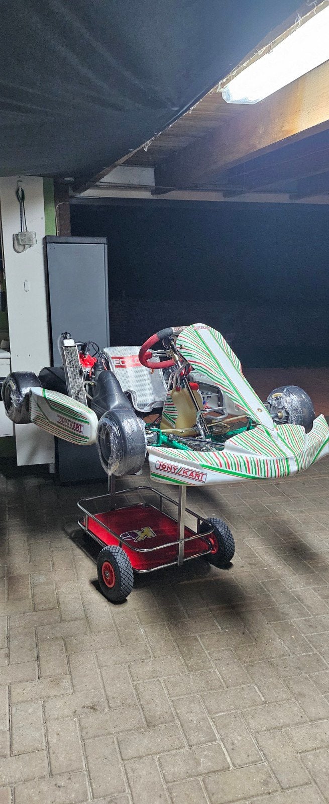 tonykart rotax max minimax+pitkar+alfano, Ophalen of Verzenden, Kart