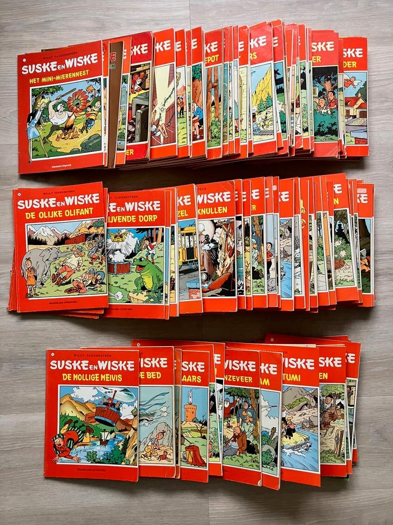 Te koop: stapel Suske & Wiske albums, Meerdere comics, Ophalen of Verzenden, Gelezen, Europa
