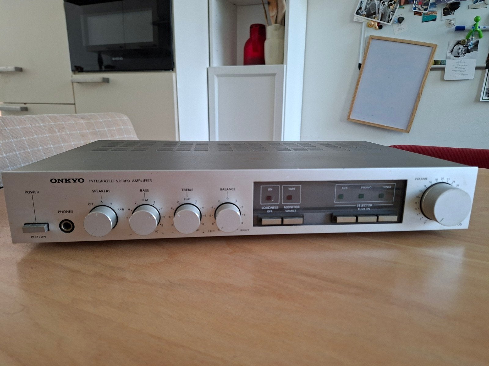 Onkyo A-05 Geïntegreerde Stereo Versterker - Vintage Audio, Ophalen, Gebruikt, 60 tot 120 watt, Stereo