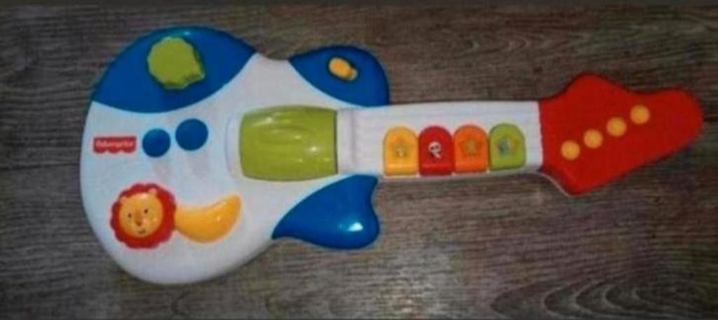 👶fisher price speelgoedgitaar👶, Verzenden, Zo goed als nieuw, Overige typen