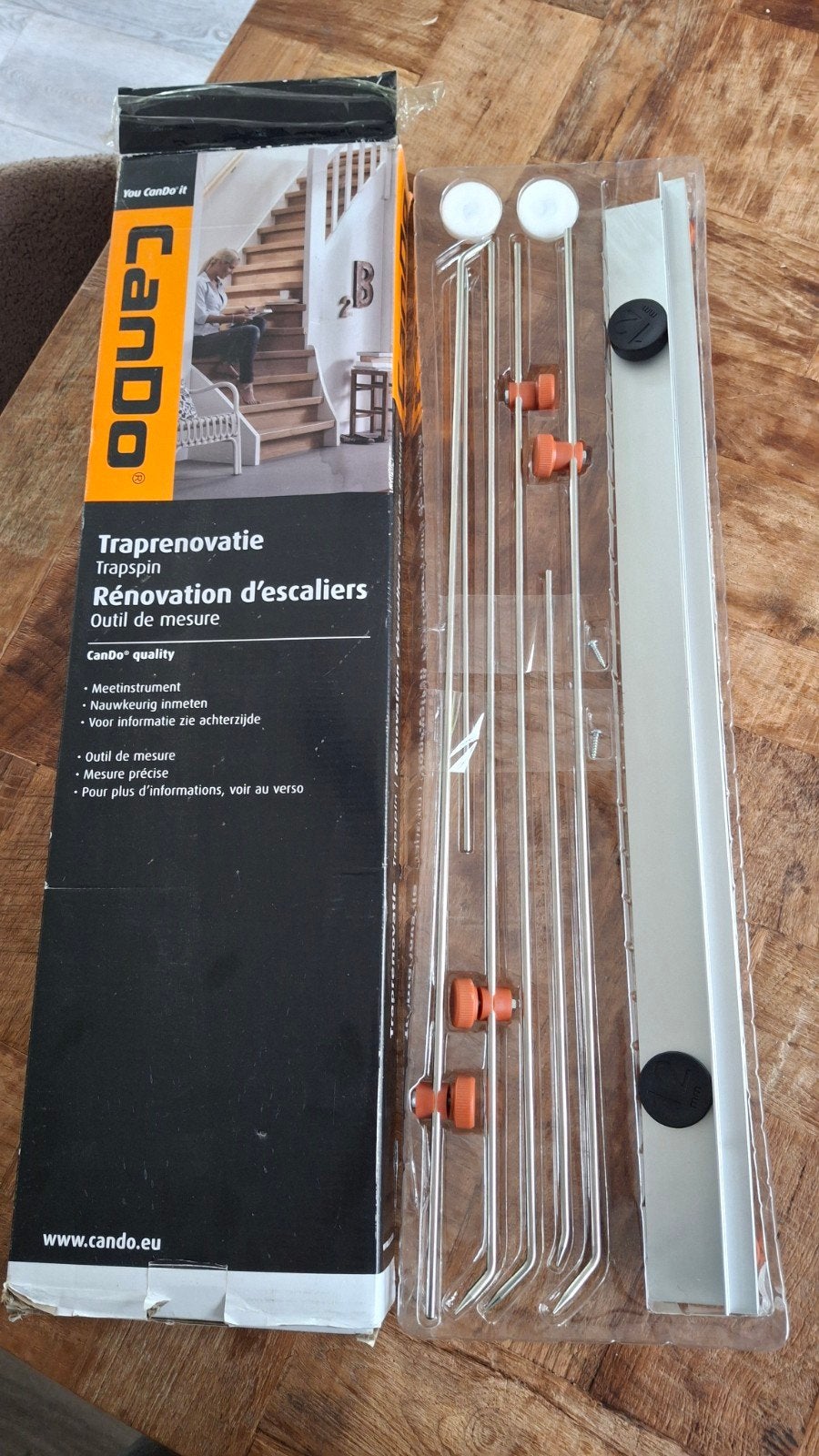 CanDo trapspin, Ophalen