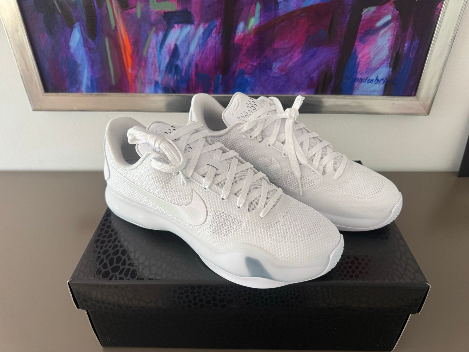 Nike Kobe 10 Protro Low - Nieuw in doos - Maat 43, Ophalen of Verzenden, Nieuw, Wit, Sneakers of Gympen