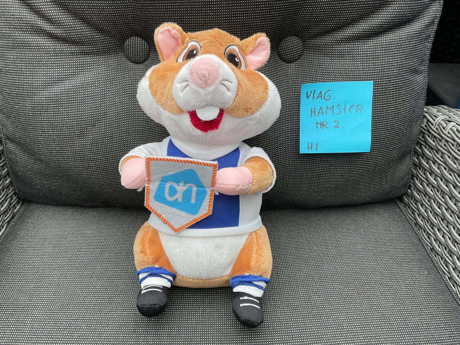 Nieuwe zgan vlag hamster of supporter Albert Heijn hamster, Verzamelen, Albert Heijn, Ophalen