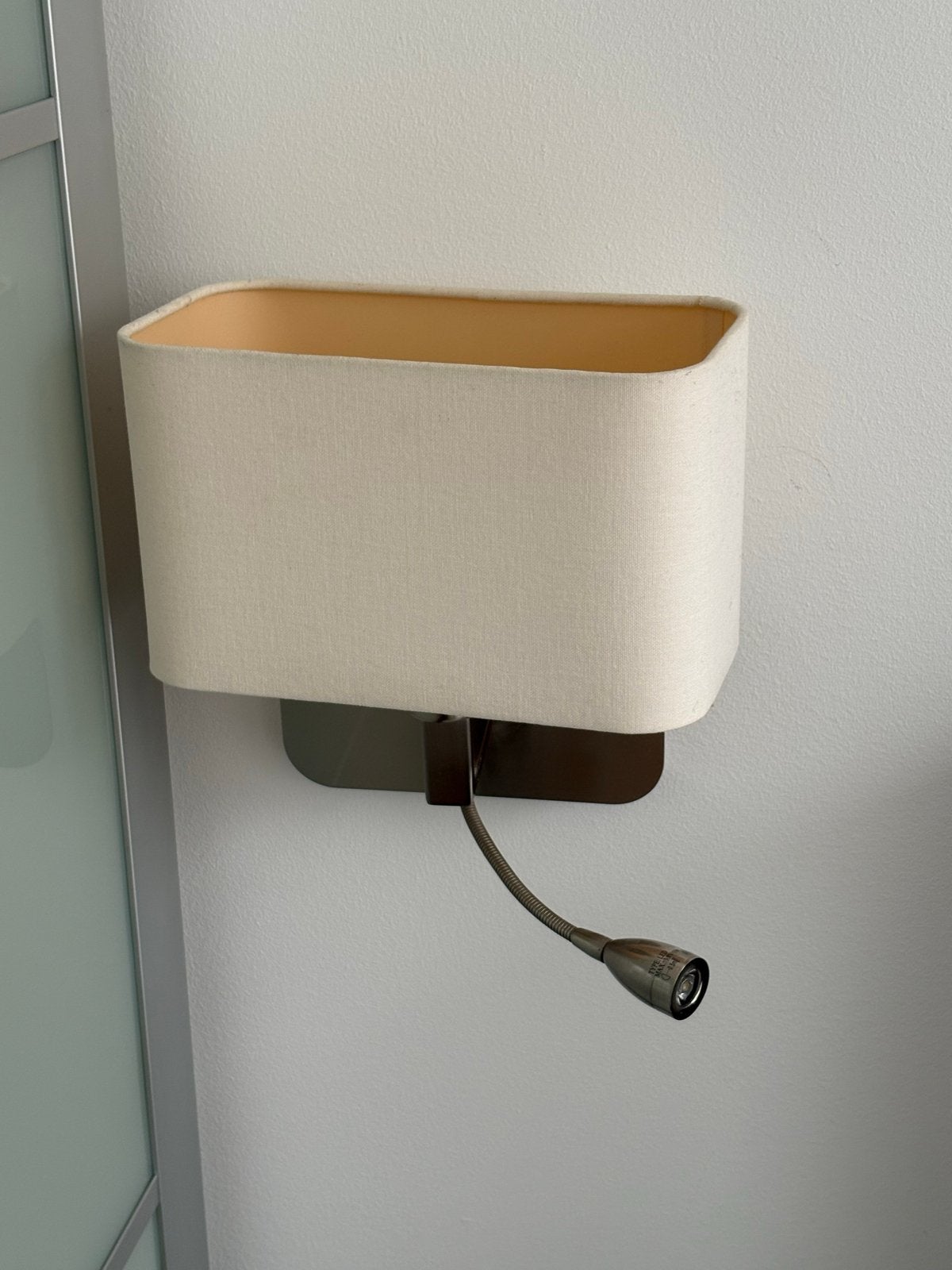 Bedlampjes met leeslampfunctie - set van 2, Huis en Inrichting, Ophalen, Gebruikt, Bedlamp, Overige fittingen