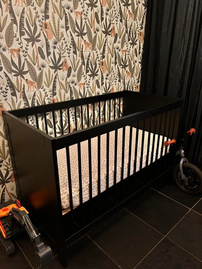 Interbaby Ledikant 60 x 120 - Commode Kopenhagen, Kinderen en Baby's, Ophalen, Zo goed als nieuw, Ledikant