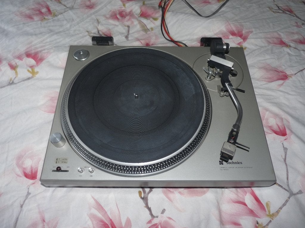 Technics SL1200Mk1 uit 1973, Ophalen, Gebruikt, Pitch-regelaar, Platenspeler