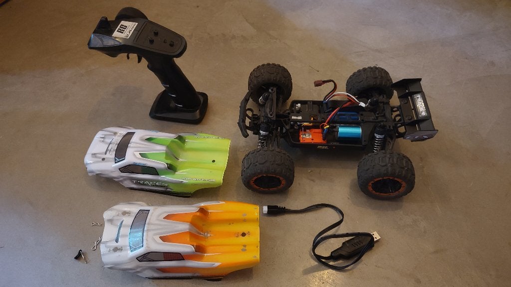 FTX tracer Truggy brushless RC auto, Elektro, Gebruikt, Auto offroad, Ophalen of Verzenden