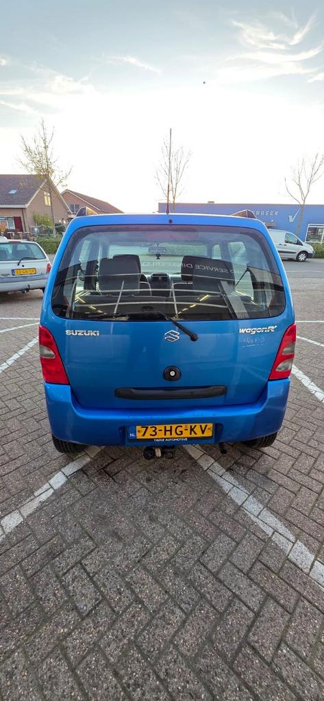 Suzuki Wagon R+ 1.3 2001 Blauw Apk tot 10-11-26, Voorwielaandrijving, 31 €/maand, 4 cilinders, Origineel Nederlands