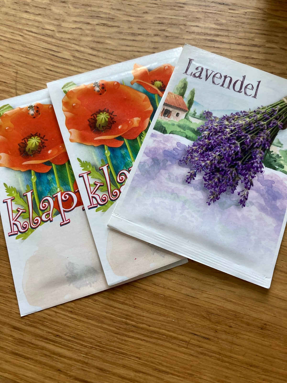 Lavendel en Klaproos Zaden - Prachtige Bloemen voor uw Tuin, Ophalen of Verzenden, Voorjaar, Volle zon, Zaad