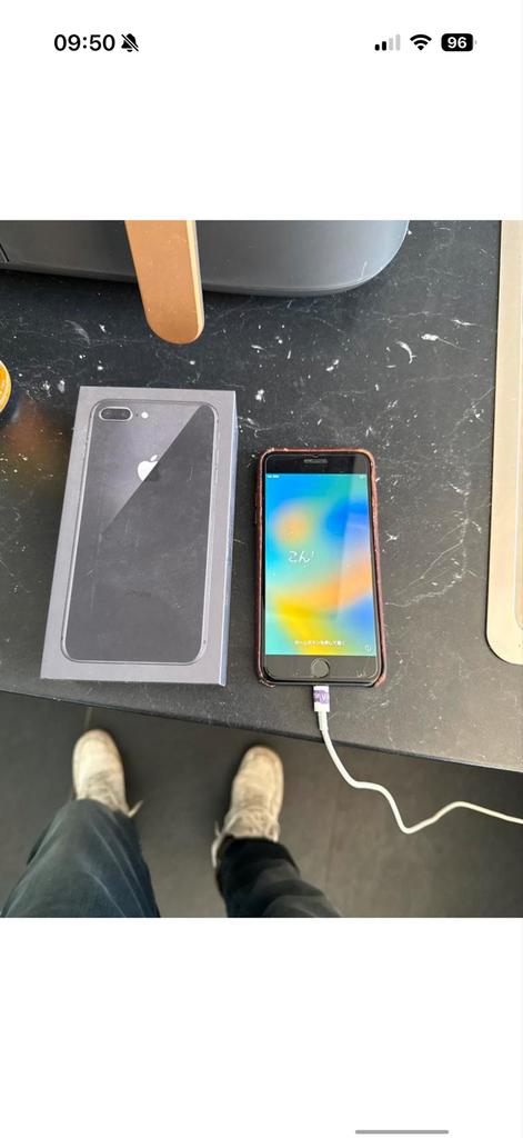iPhone 8 Plus 64GB, Telecommunicatie, Mobiele telefoons | Apple iPhone, Gebruikt, IPhone 8 Plus, Zwart, Ophalen of Verzenden