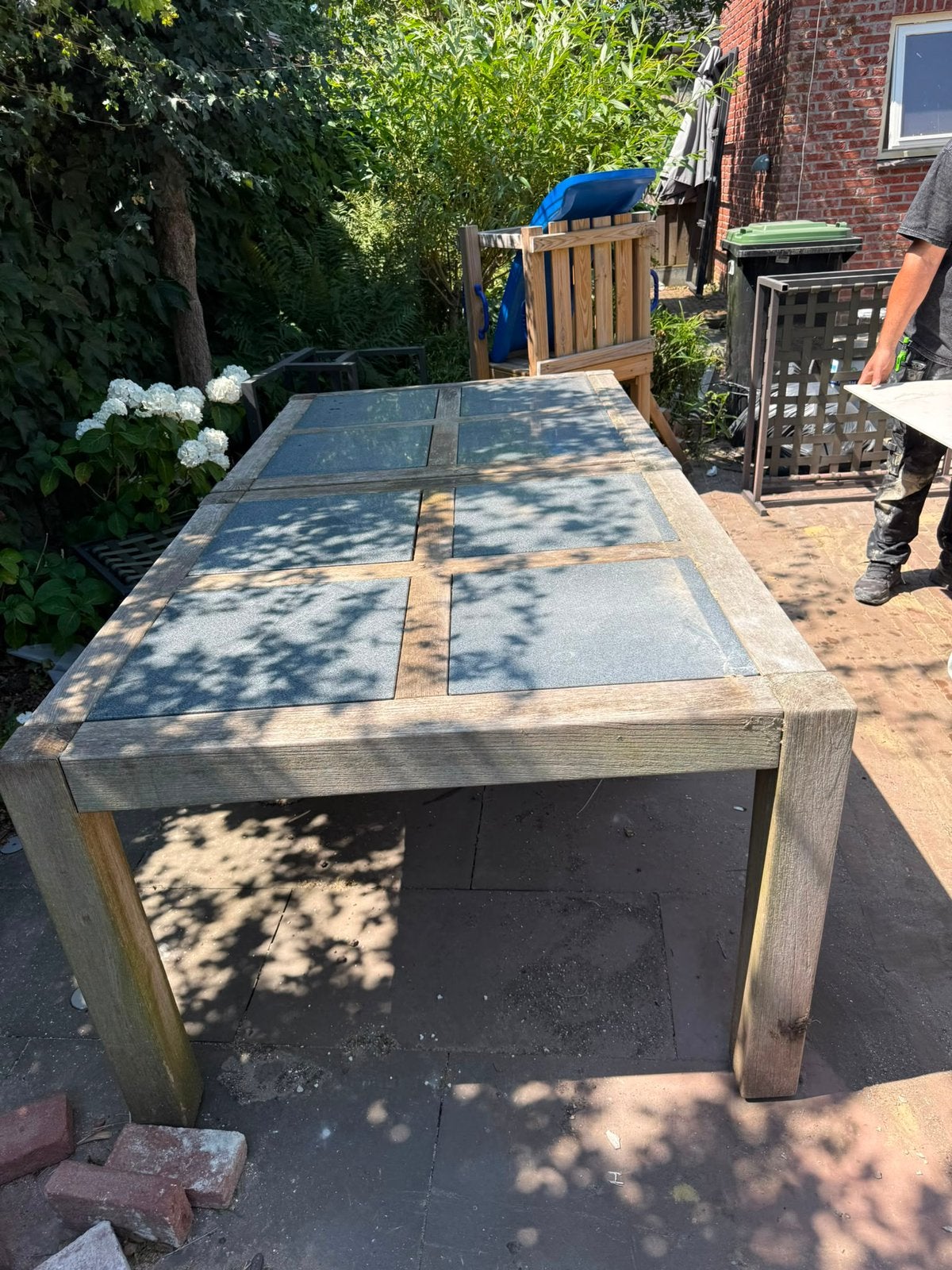 Tuintafels, Ophalen, Zo goed als nieuw, Rechthoekig