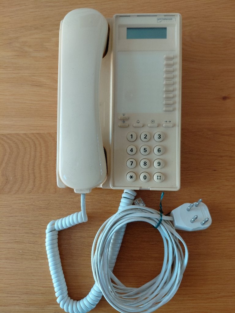 PTT telefoon, Ophalen, Gebruikt