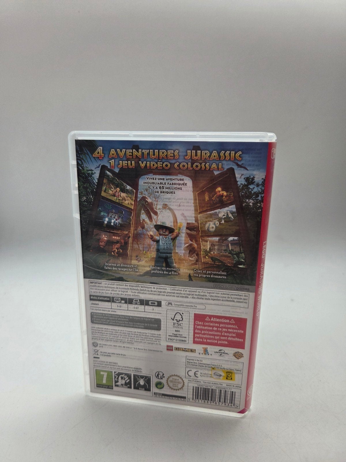 LEGO Jurassic World Nintendo Switch, Avontuur en Actie, 1 speler, Eén computer, Ophalen of Verzenden