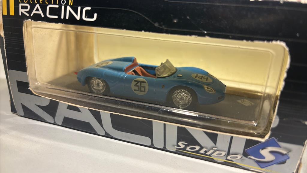 Porsche 718 rs 60 spyder solido 1.43, Hobby en Vrije tijd, Modelauto's | 1:43, Auto, Solido, Ophalen of Verzenden, A